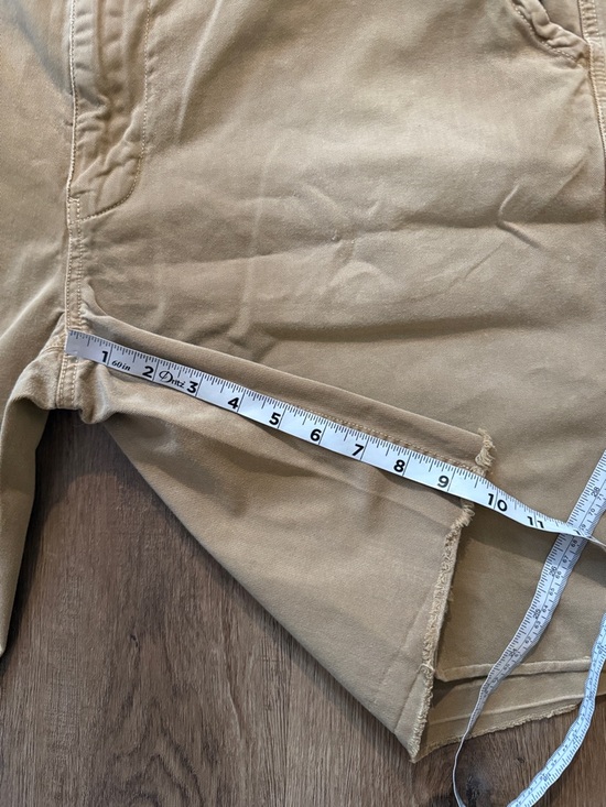 American Eagle Shorts khaki raw hem shorts size 38 - Picture 7 of 11